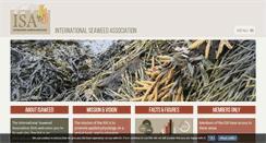 Desktop Screenshot of isaseaweed.org